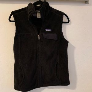 Patagonia Black Re Tool Fleece Vest M